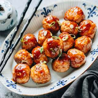 Asian Turkey Meatballs