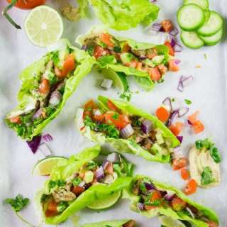 Chicken Shawarma In Lettuce Cups