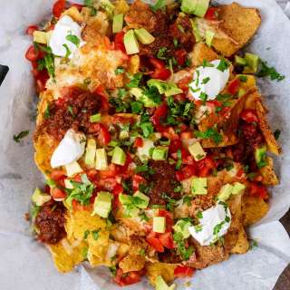 Air Fryer Nachos