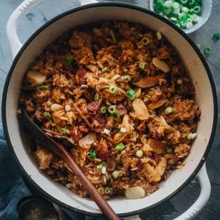 Sticky Rice Stuffing (A Chinese-Inspired Thanksgiving Recipe)