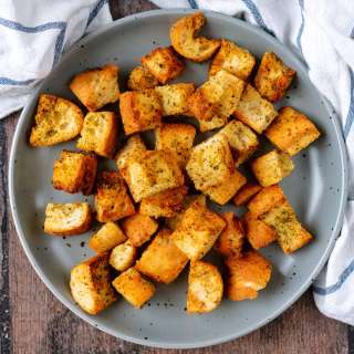 Air Fryer Croutons