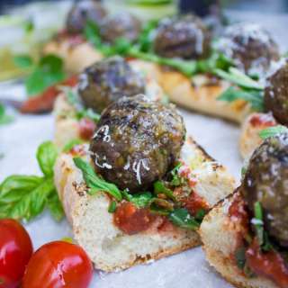 American Lamb Meatball Subs On The Grill