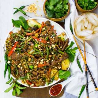 Easy Stir Fry Recipe with Lamb and Veggies