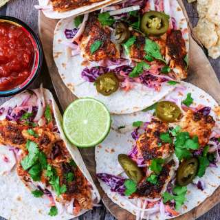 Air Fryer Fish Tacos