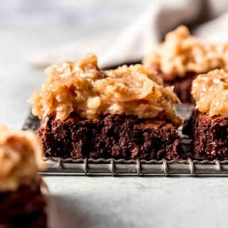 German Chocolate Brownies