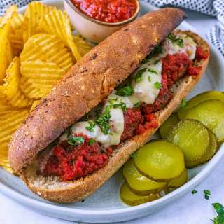 Homemade Meatball Sub