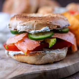 Smoked Salmon Bagel