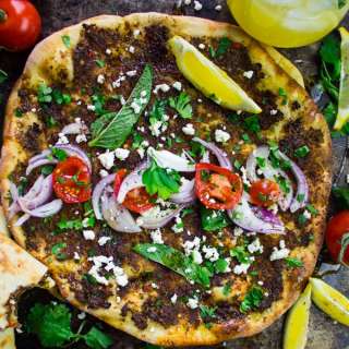 Turkish Pizza Lahmacun