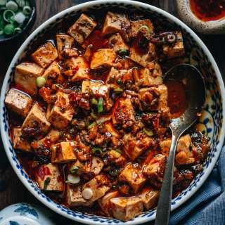 Vegetarian Mapo Tofu