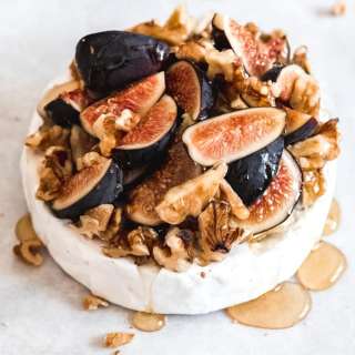 Baked Brie with Figs, Walnuts, and Honey