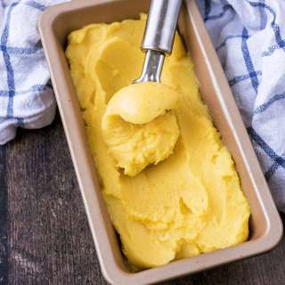 Easy Mango Sorbet