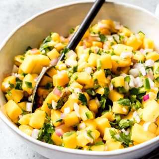 Homemade Mango Salsa