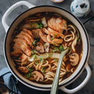 Chicken Udon Soup (鸡肉乌冬面)