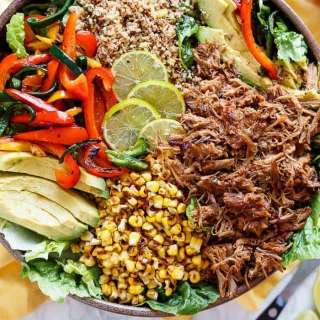 Chipotle Lime Carnitas Salad