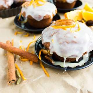Orange Chai Spice Date Muffins