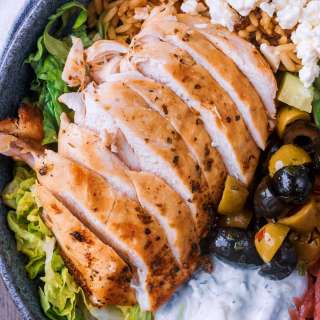 Air Fryer Greek Chicken