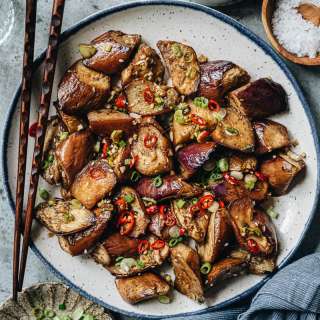 Air Fryer Chinese Eggplant