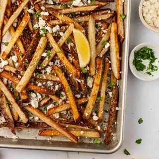 Baked Greek Feta Fries