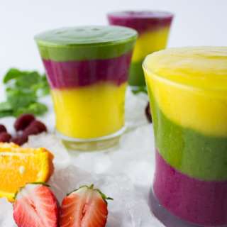 Rainbow Fruit Smoothie Recipes