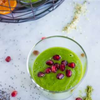 Hemp Matcha Kale Power Boosting Smoothie