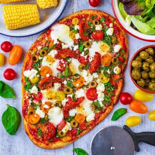 Easy Naan Pizza