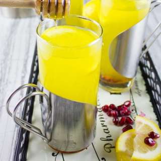 Soothing Lemon Ginger Turmeric Drink