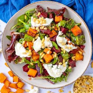 Goat's Cheese and Pumpkin Salad