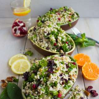 Mixed Grain Kale Citrus Salad
