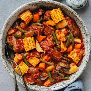 Pork and Vegetable Stew (乱炖)