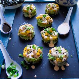 Crab Sushi Stacks