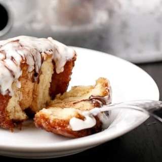 No Yeast Choc Chip Cinnamon Rolls
