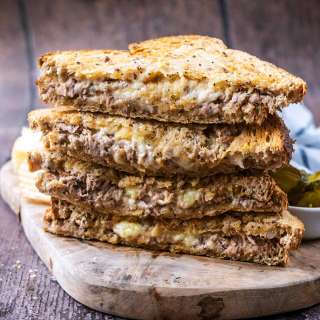 Air Fryer Tuna Melt