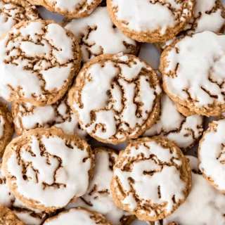 Iced Oatmeal Cookies