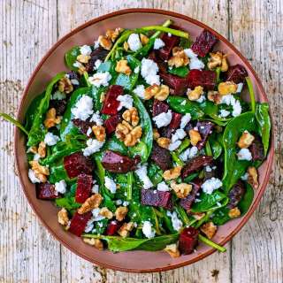 Beetroot and Goat's Cheese Salad