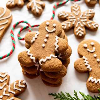 Soft & Chewy Gingerbread Men Cookies