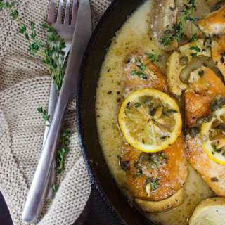 Lemon Caper Artichoke Chicken Piccata