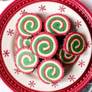 Christmas Pinwheel Cookies