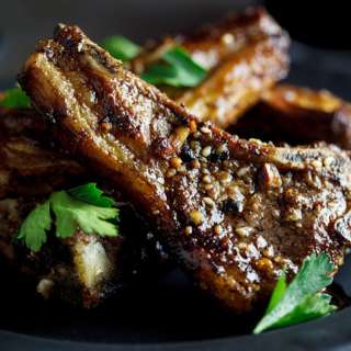 Dukkah Lamb chops