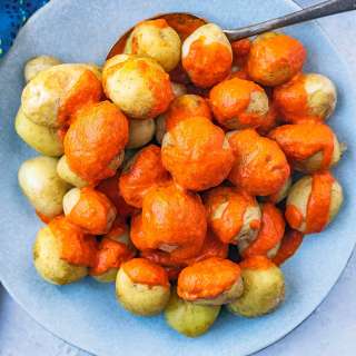 Canarian Potatoes (Papas arrugadas)