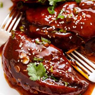 Slow Cooker Asian Glazed Chicken