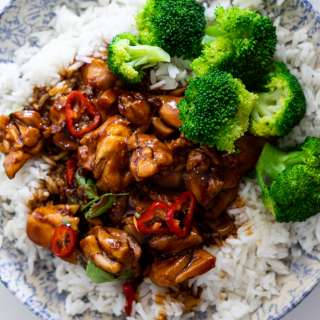 Easy Sticky Garlic Chicken