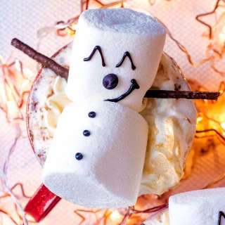 Christmas Snowman Hot Chocolate