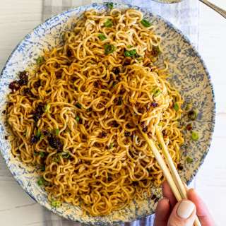 5-min miso butter noodles