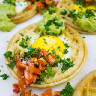 Egg in a Hole Waffles