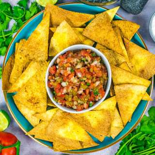 Air Fryer Tortilla Chips