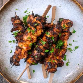 Air Fryer Chicken Kebabs
