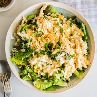 Coronation chicken salad