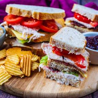 Leftover Turkey Sandwich
