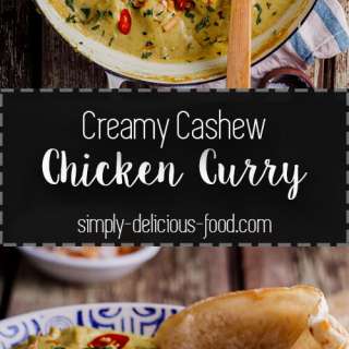 Easy creamy cashew chicken curry