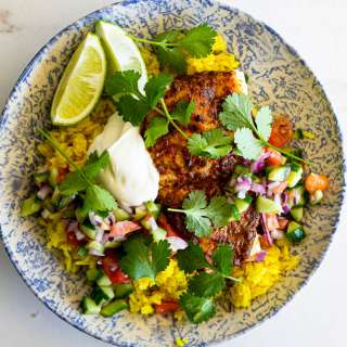 Masala baked fish